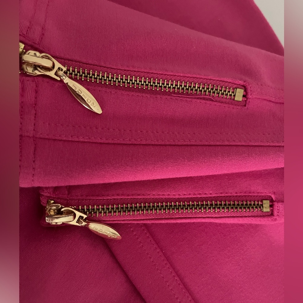 Juicy Couture Hot Pink Pants with Gold Accents Size 6